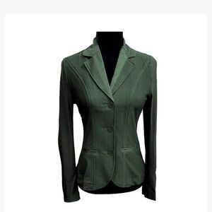 ANADEMI LADIES MESH SHOW COAT HUNTER GREEN NWT SIZE XL